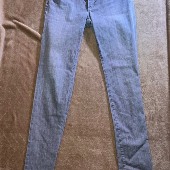 Adriano Goldschmied Women 29R Casablanca Distressed‎ Gray Low Rise Jean (V) - Picture 1 of 12